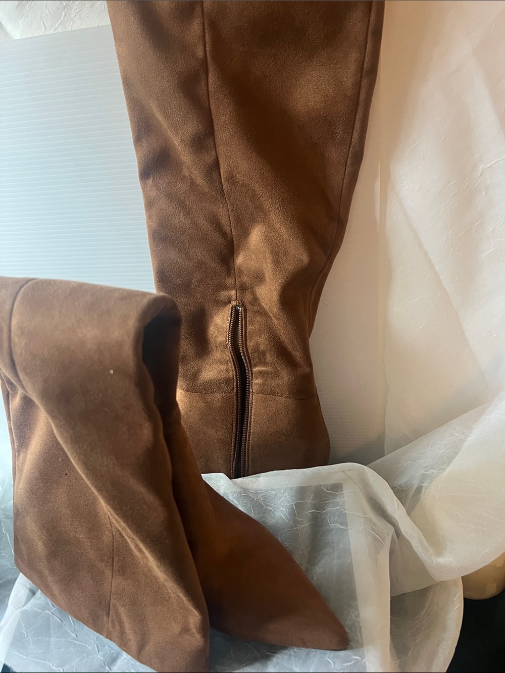 Nine West Tall Brown Over-the-Knee Boots - Picture 5 of 5